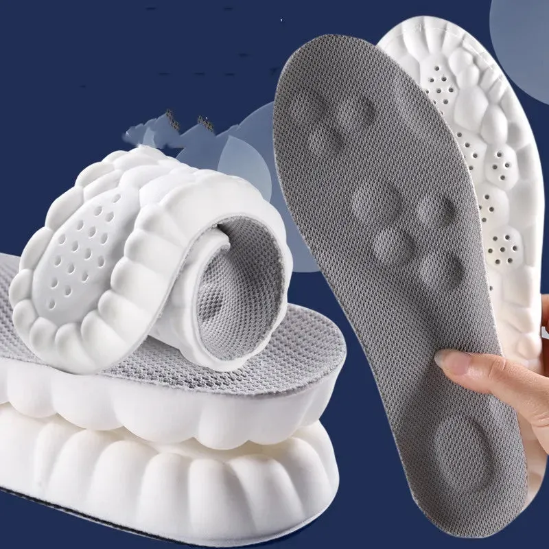 👣 Ultimate Comfort & Support – Shock-Absorbing Memory Insoles! 👣