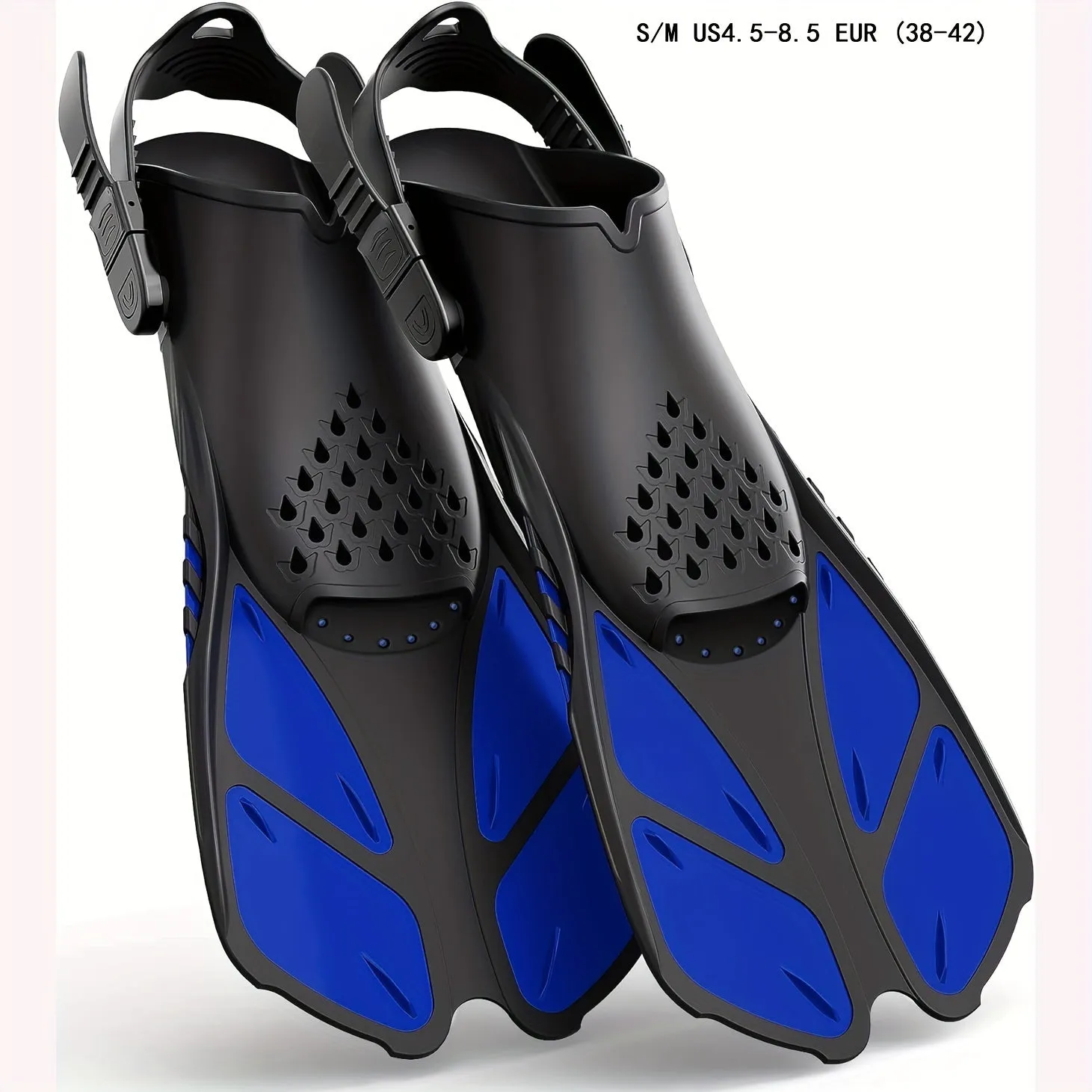 1 Pair Universal Adjustable Snorkeling Diving Fins