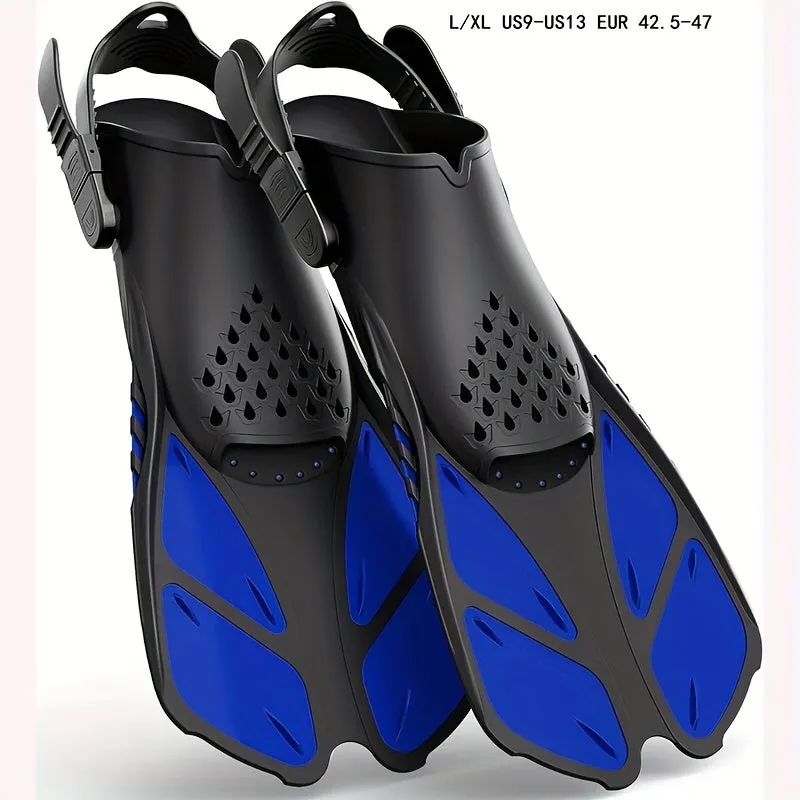 1 Pair Universal Adjustable Snorkeling Diving Fins