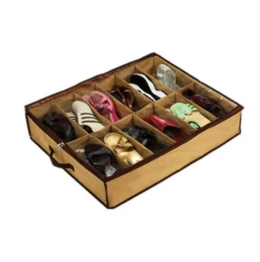 12 pairs Shoes Cabinet With Closet Storage Under Shoe Organizer