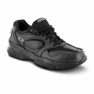Apex Men's Lace Walkers - Black