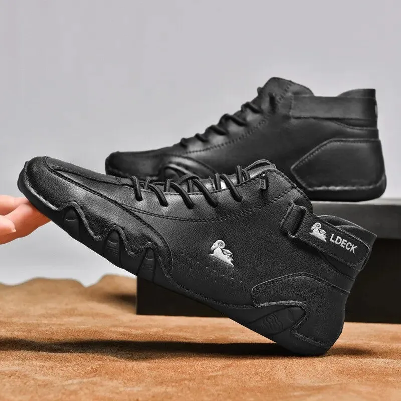 ApexStyle Herren High-Top Winterstiefel
