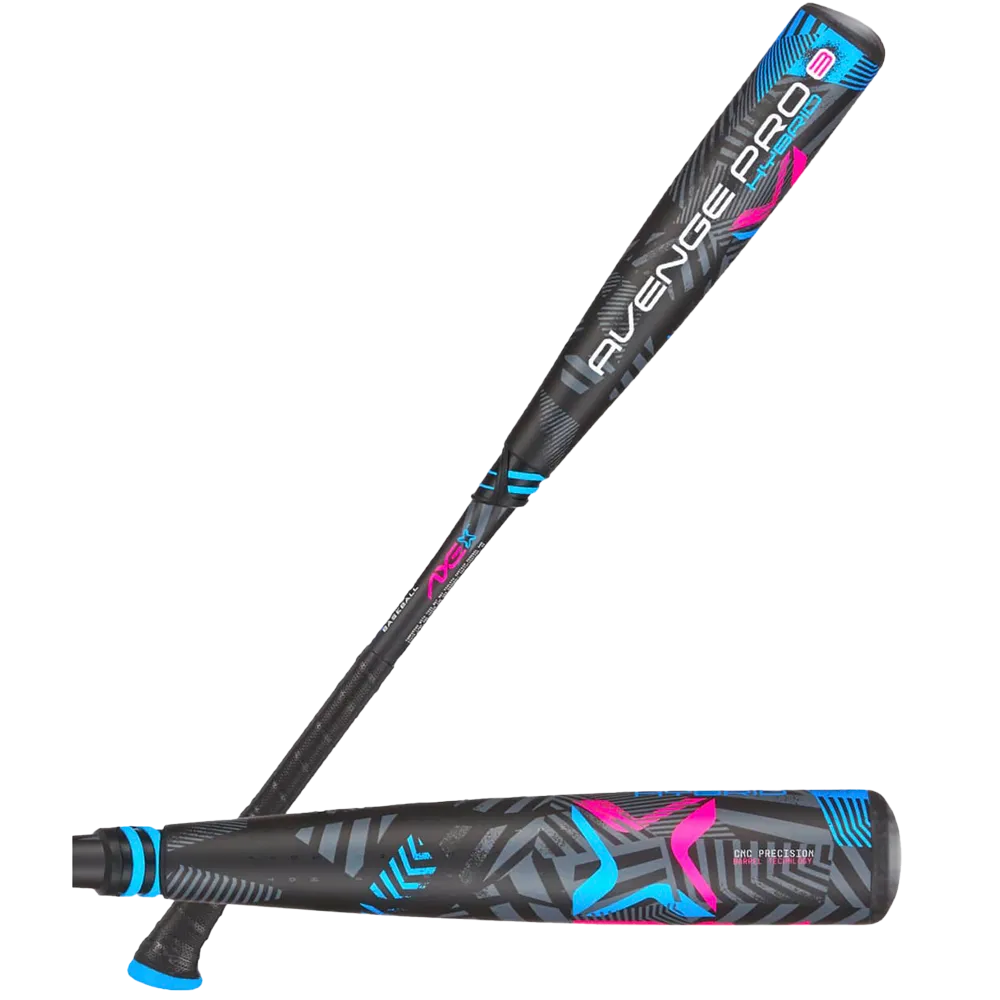 Axe Avenge Pro 3 Hybrid USA Baseball Bat , -8