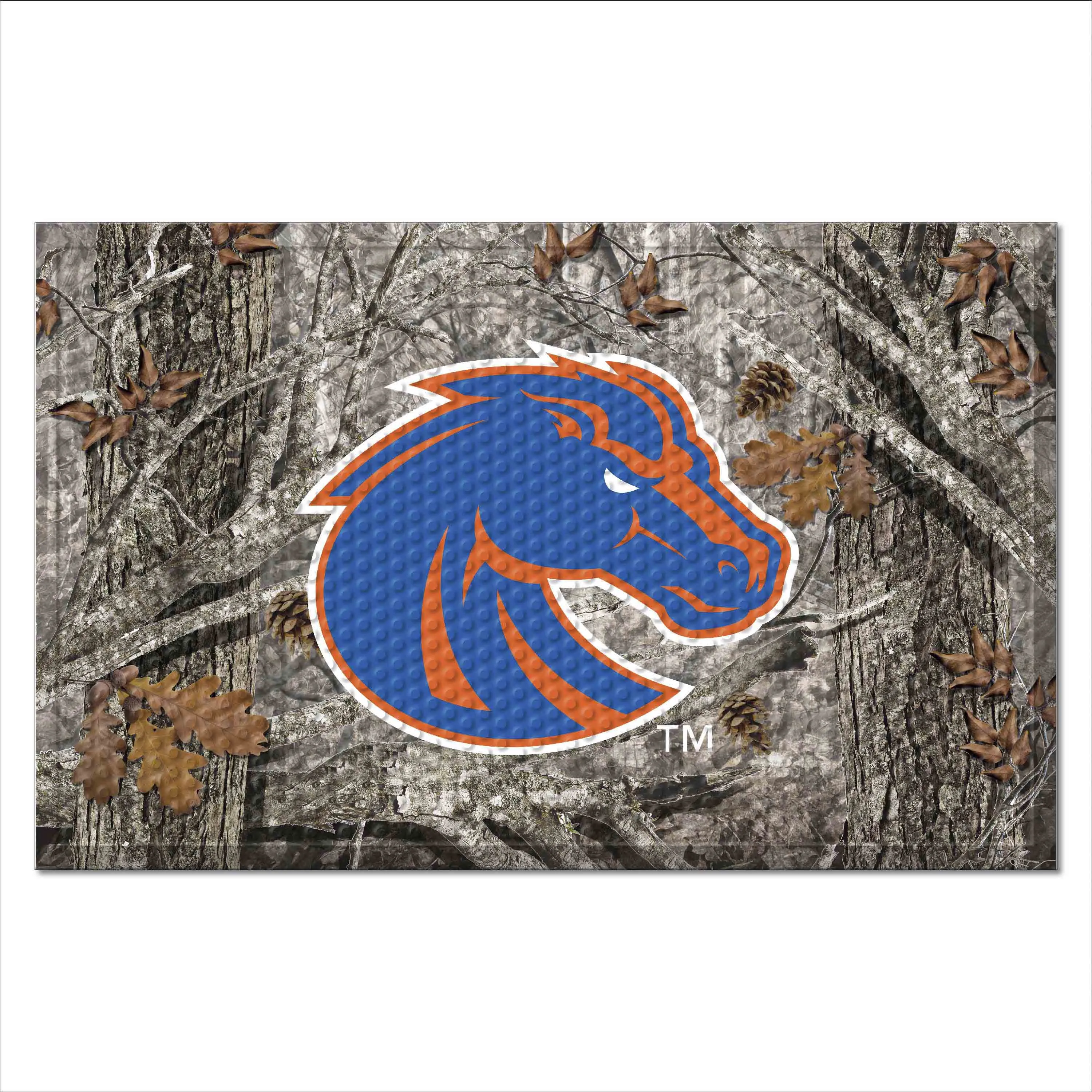 Boise State University Camo Scraper Mat