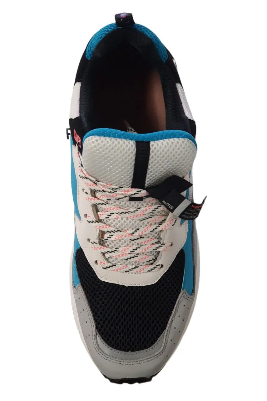 BRANDBLACK Men's White Colorblock Nomo Vibram Lace Up Sneakers #428BB NWB