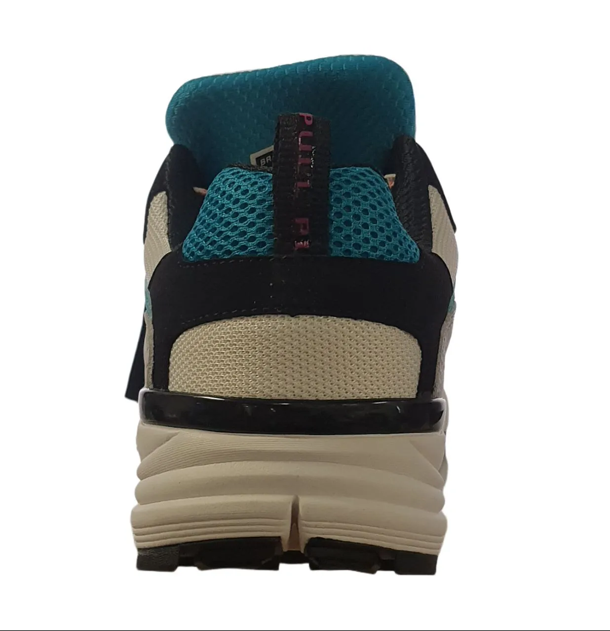 BRANDBLACK Men's White Colorblock Nomo Vibram Lace Up Sneakers #428BB NWB