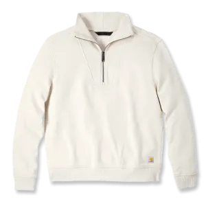 Carhartt Tencel Fiber Halfzip Sweatshirt - 106451 - A16 Oat Milk