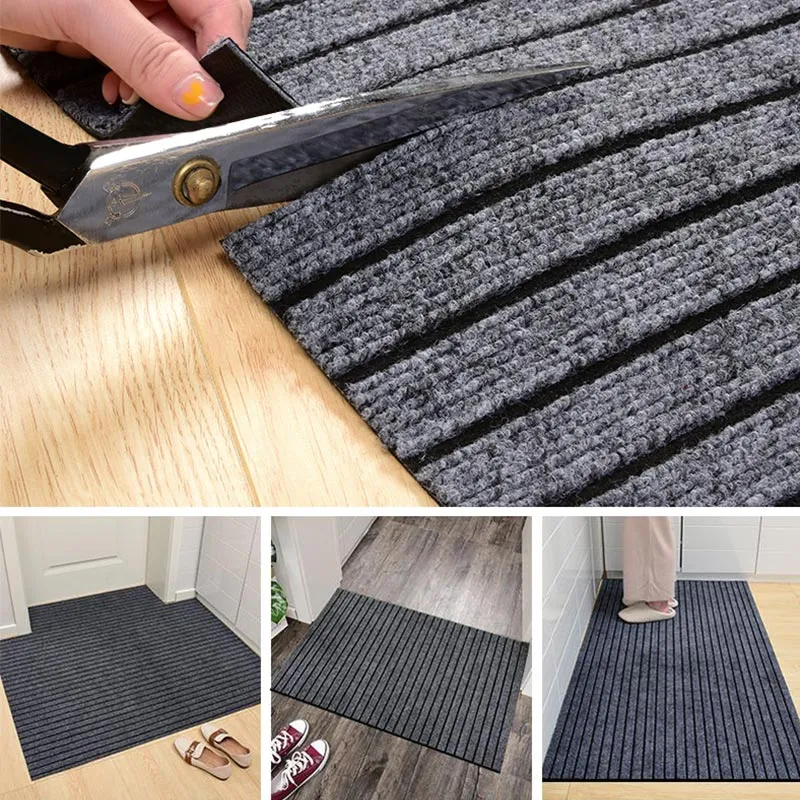 CarpetnRug Long Kitchen Rug Washable Floor Mat For Kitchen Front Doormat Outside Entrance Door Anti-Slip Floor Covering Mat Outdoor Terrace