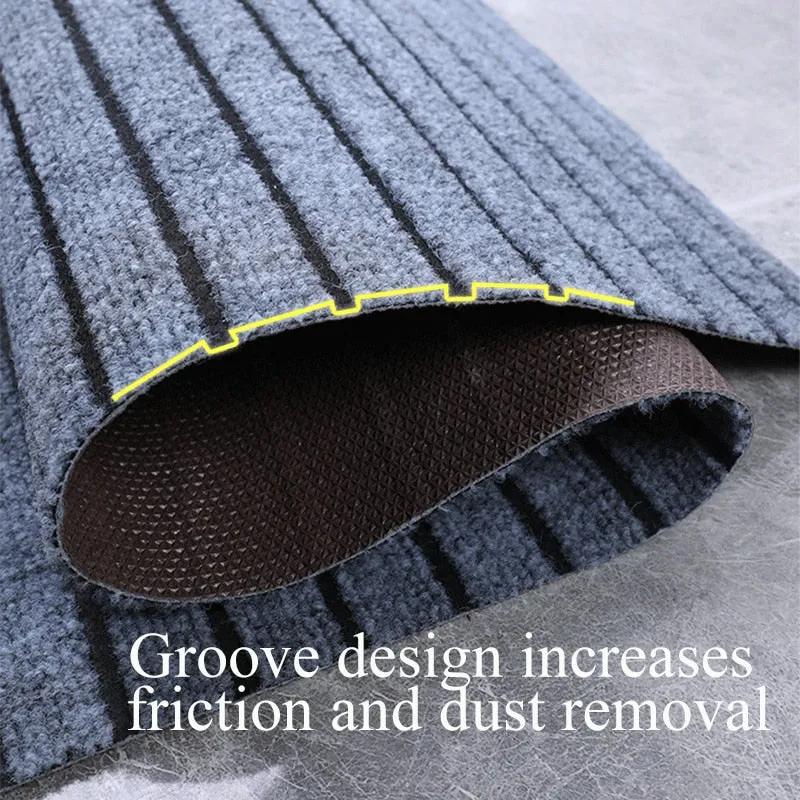 CarpetnRug Long Kitchen Rug Washable Floor Mat For Kitchen Front Doormat Outside Entrance Door Anti-Slip Floor Covering Mat Outdoor Terrace