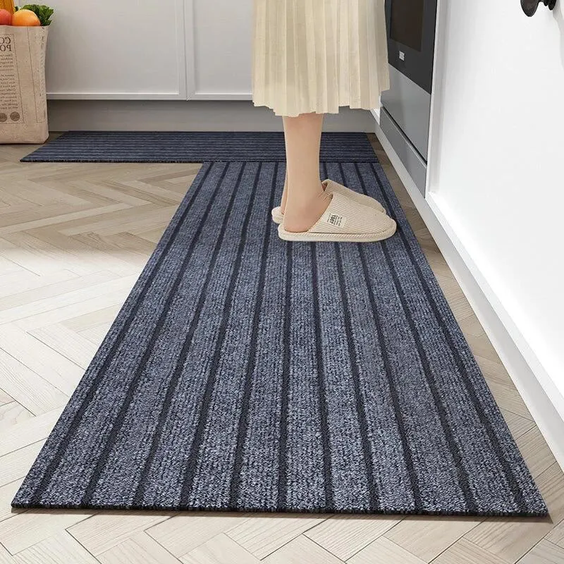 CarpetnRug Long Kitchen Rug Washable Floor Mat For Kitchen Front Doormat Outside Entrance Door Anti-Slip Floor Covering Mat Outdoor Terrace