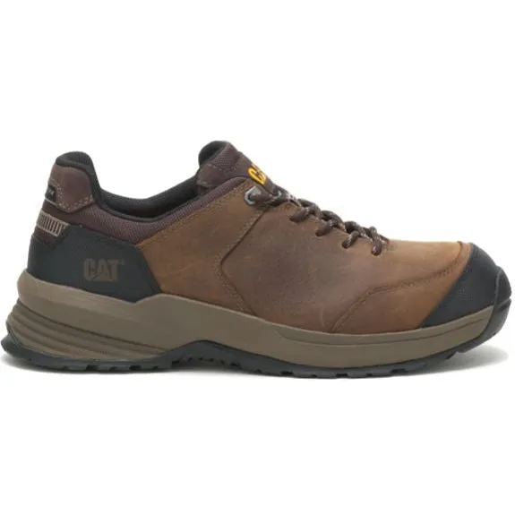 Cat Men's Streamline 2.0 Composite Toe Work Shoe - Leather - P91350 Clay