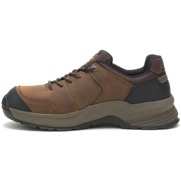 Cat Men's Streamline 2.0 Composite Toe Work Shoe - Leather - P91350 Clay