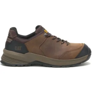 Cat Men's Streamline 2.0 Composite Toe Work Shoe - Leather - P91350 Clay