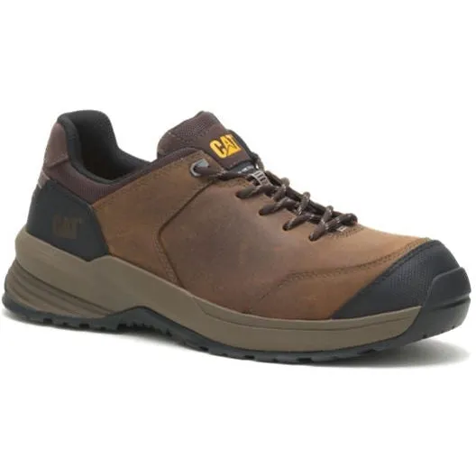 Cat Men's Streamline 2.0 Composite Toe Work Shoe - Leather - P91350 Clay