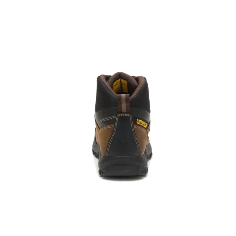 Caterpillar THRESHOLD ERGO ASTM F2413-18 P90935 Waterproof Steel Toe Brown Work Boot