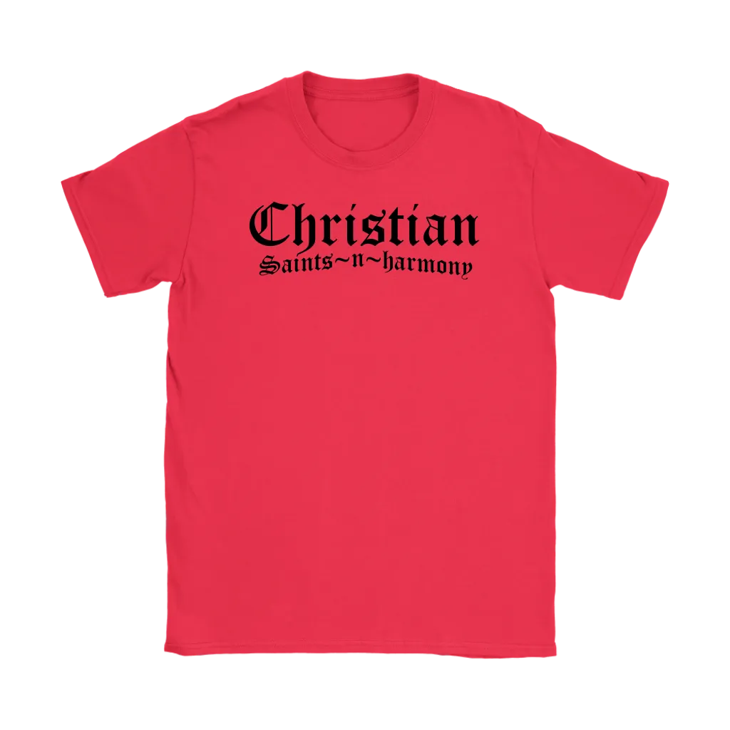 Christian Saints in Harmony Women's T-Shirt Part 1