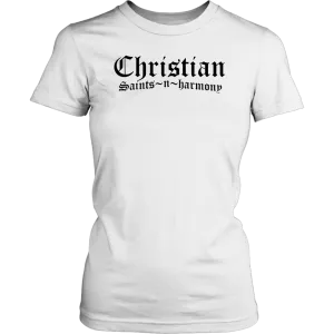Christian Saints in Harmony Women's T-Shirt Part 1