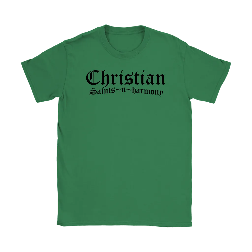 Christian Saints in Harmony Women's T-Shirt Part 1