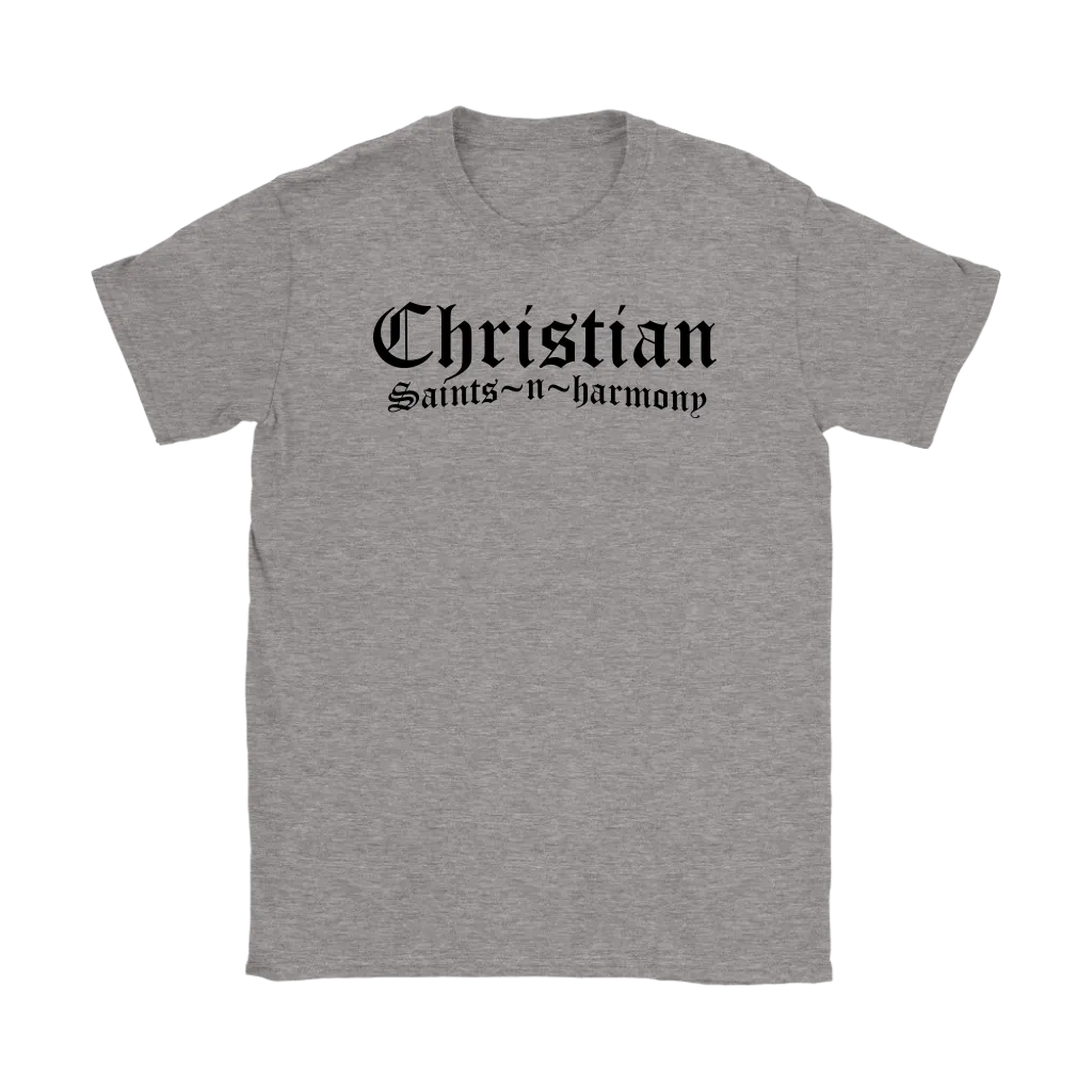 Christian Saints in Harmony Women's T-Shirt Part 1