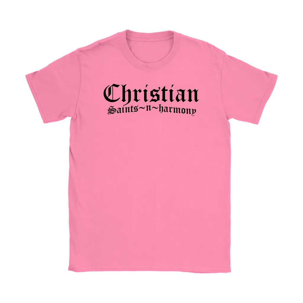 Christian Saints in Harmony Women's T-Shirt Part 1