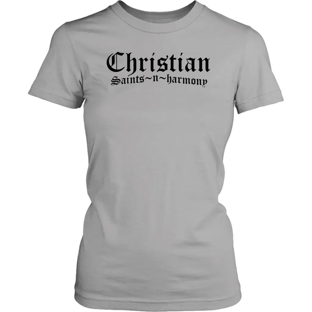 Christian Saints in Harmony Women's T-Shirt Part 1
