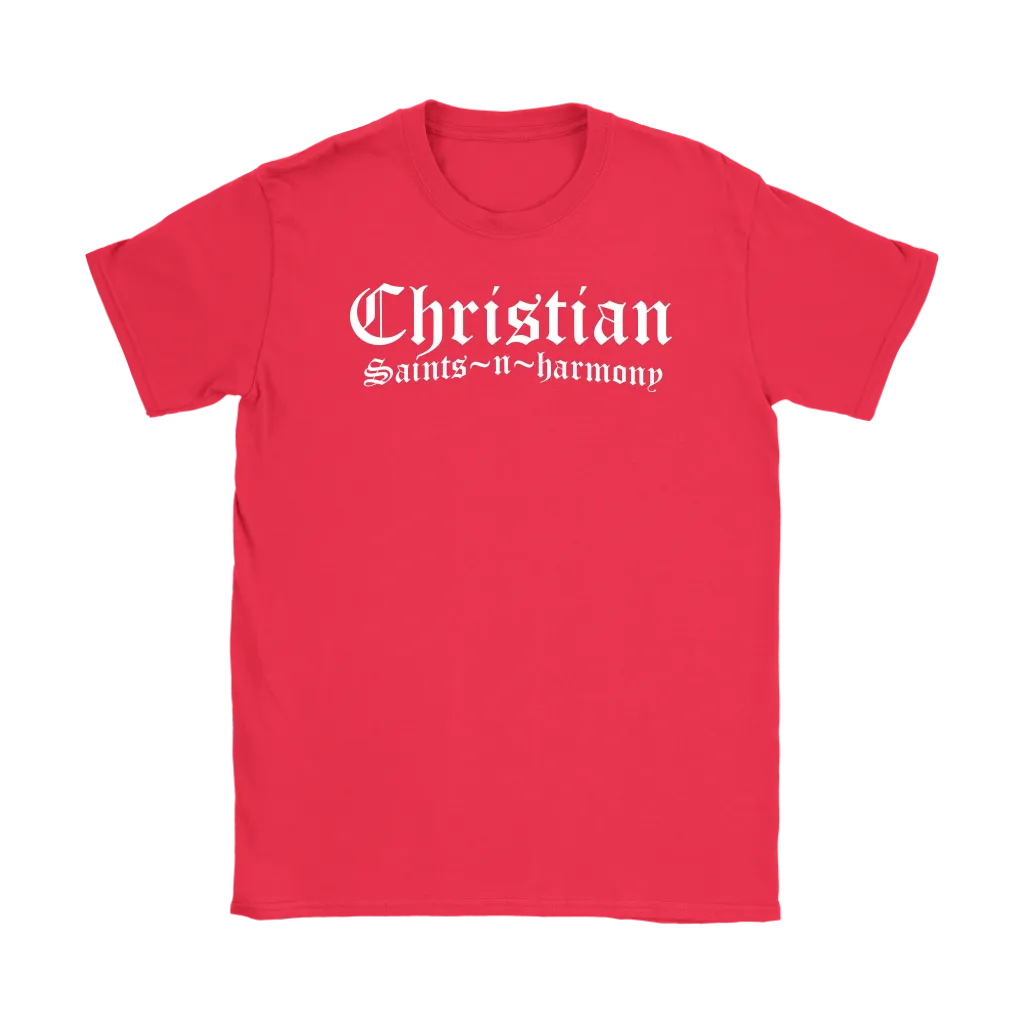 Christian Saints in Harmony Women's T-Shirt Part 2