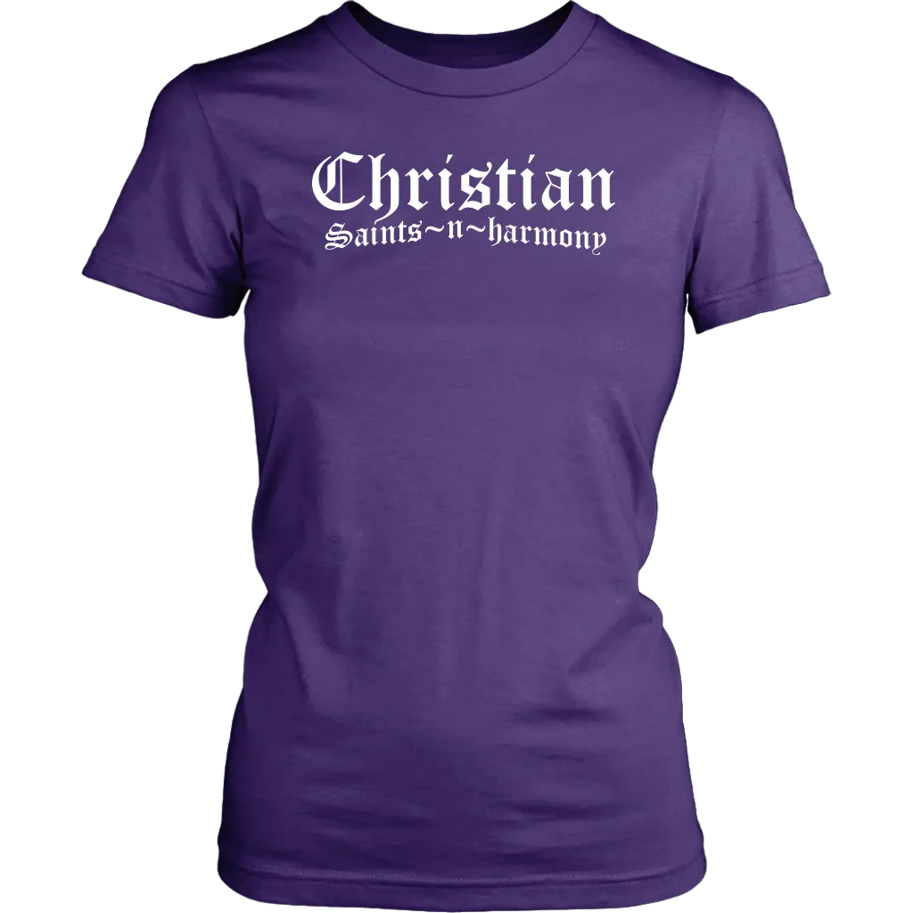 Christian Saints in Harmony Women's T-Shirt Part 2