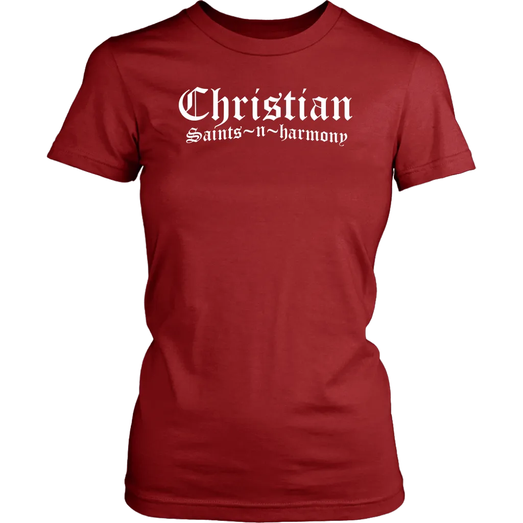 Christian Saints in Harmony Women's T-Shirt Part 2