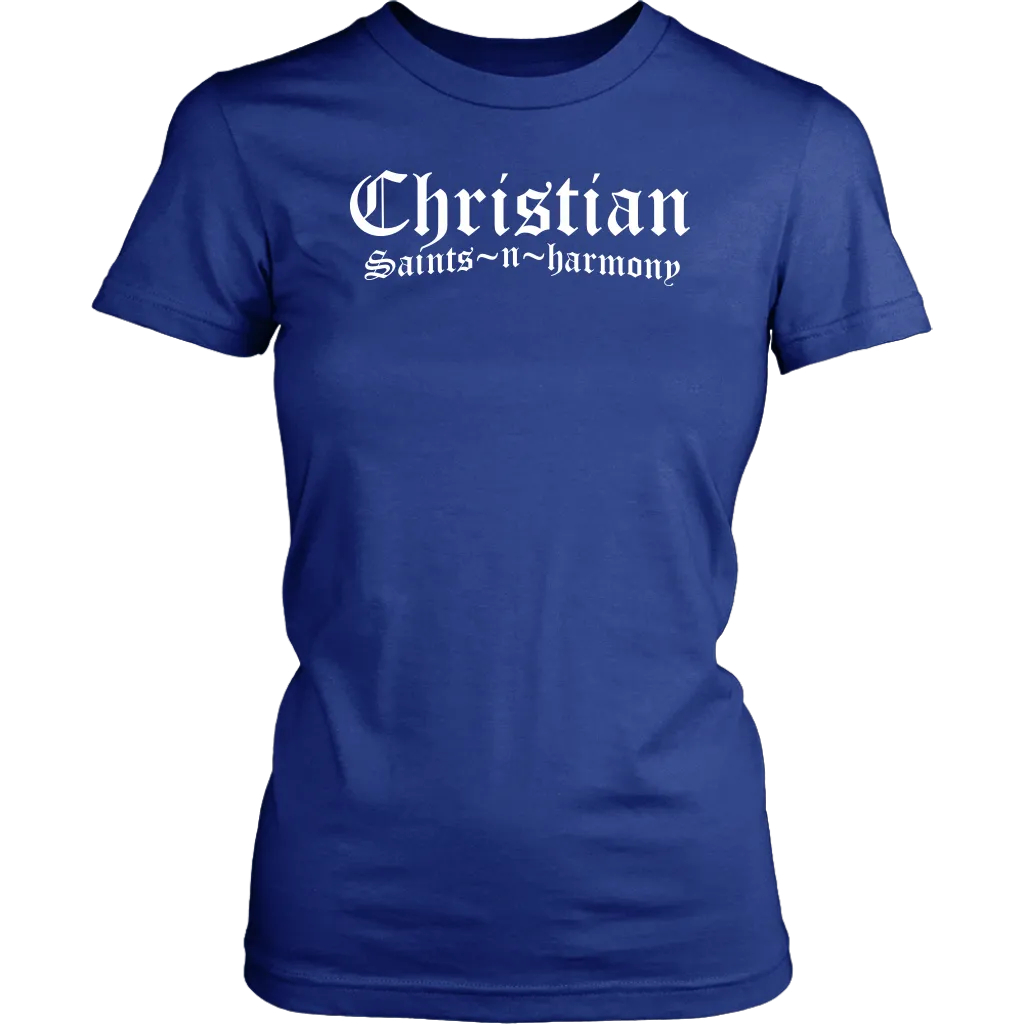 Christian Saints in Harmony Women's T-Shirt Part 2