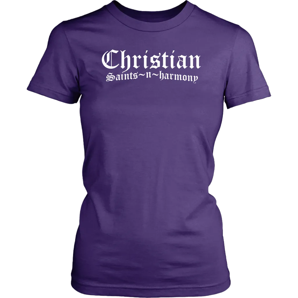 Christian Saints in Harmony Women's T-Shirt Part 2