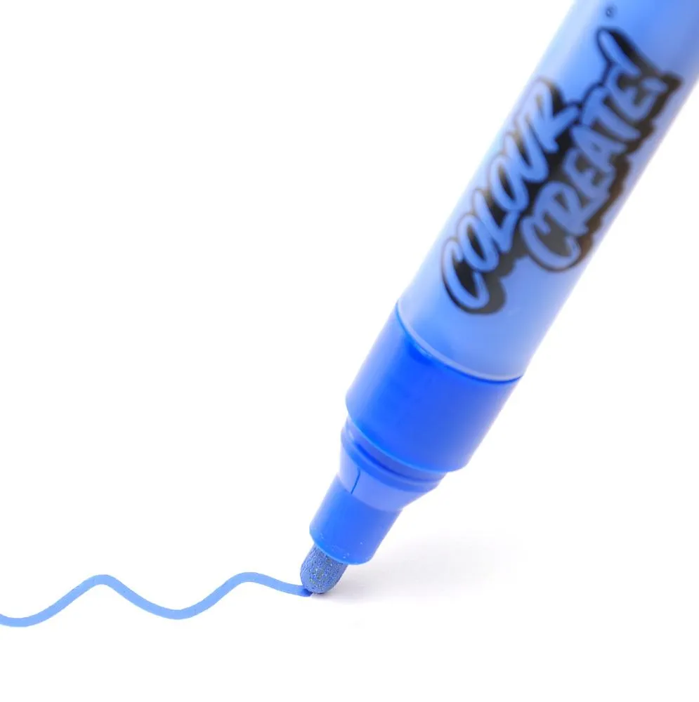 Colour Create Acrylic Paint Marker Thin Medium Pens - 12 Pack / 40 Pack