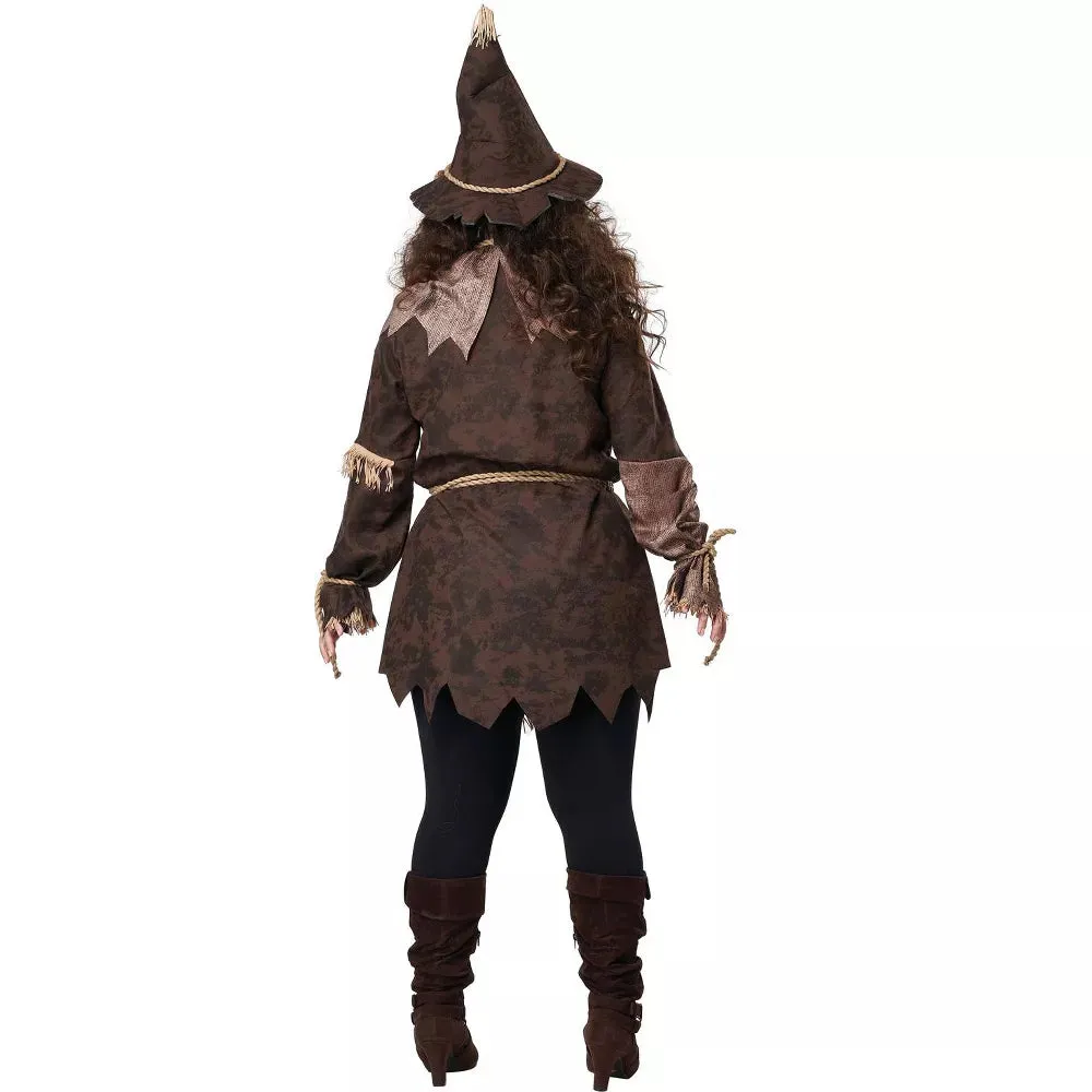 Creepy Scarecrow Women's Plus Size Costume