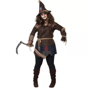 Creepy Scarecrow Women's Plus Size Costume