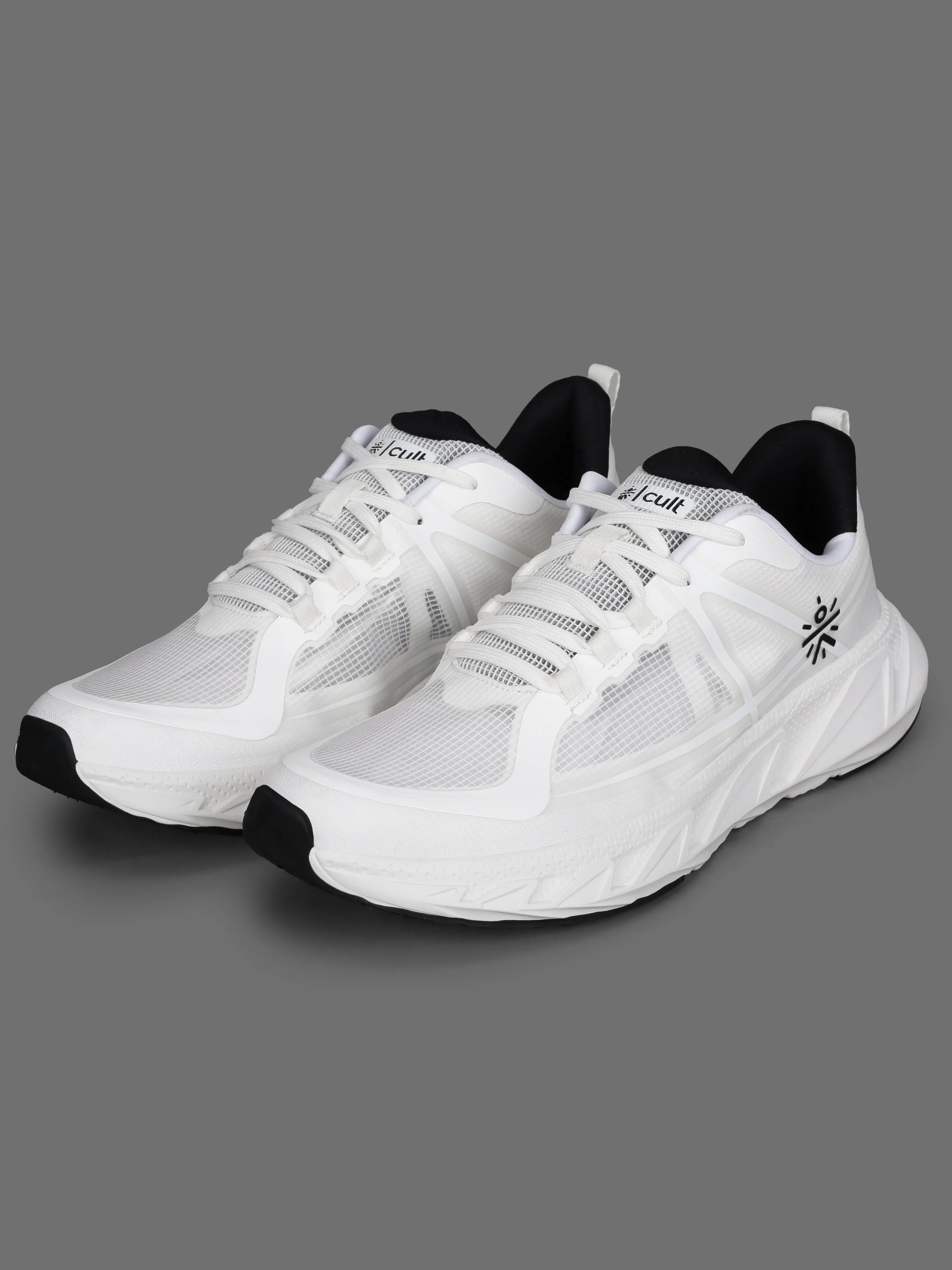 cult Men's Traverse Running Shoes - Off White