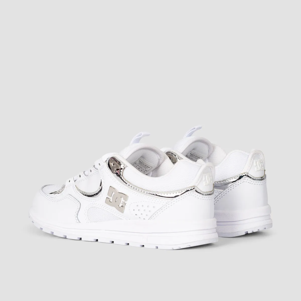 DC Kalis Lite Shoes - White/Silver - Womens