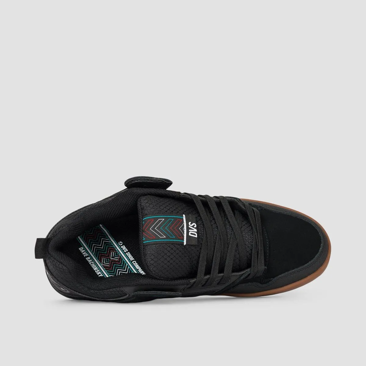 DVS Comanche 2.0  Dave Bachinsky Shoes - Black/Reflective/Gum Nubuck