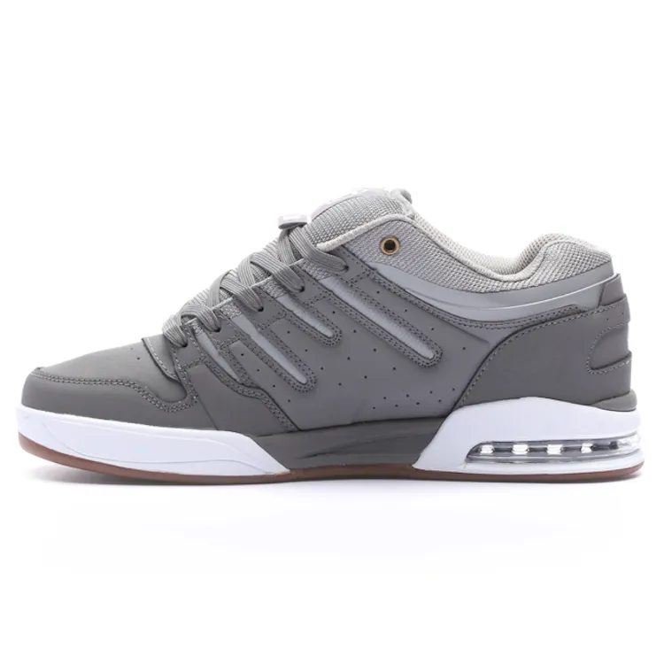 DVS Tycho Grey/Charcoal/White Nubuck Shoes