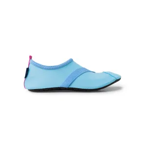 FITKICKS Classic Active Footwear for Women - Light Blue M