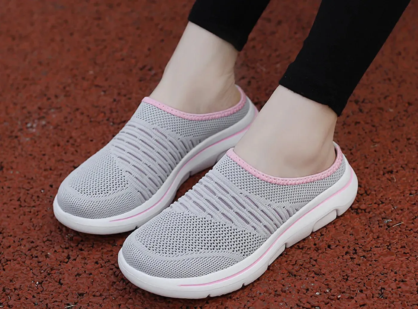 FitVille Women's Summer Knit Sandals V4