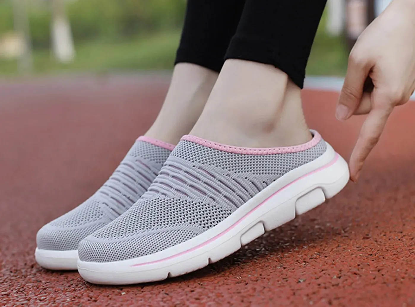 FitVille Women's Summer Knit Sandals V4