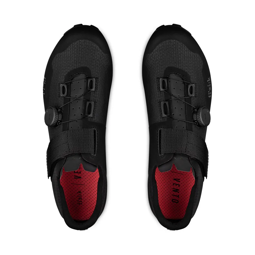FIZIK Zapatillas de Bicicleta Vento Ferox Carbon | Negro
