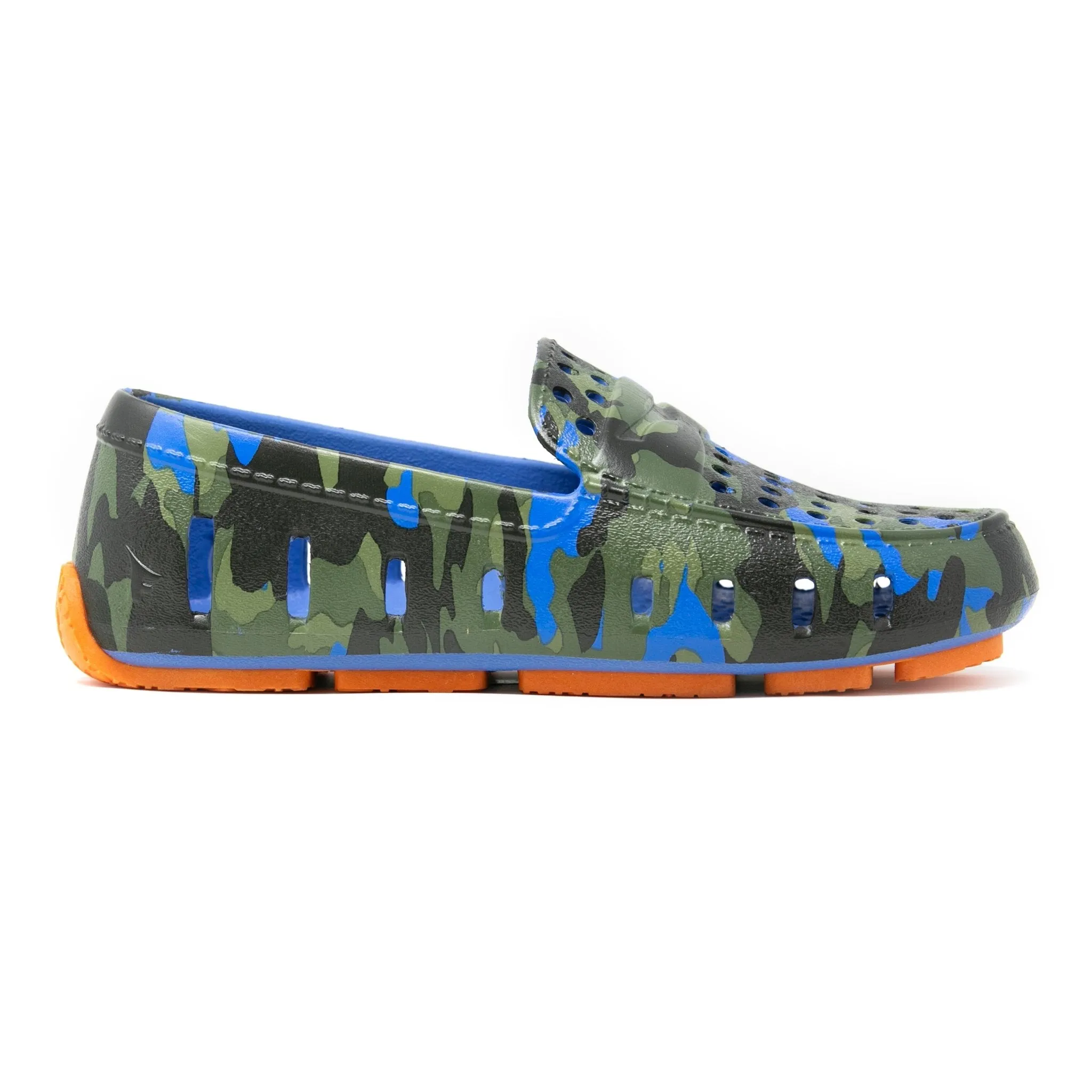 Floafers - Prodigy Driver - Blue Camo/Orange