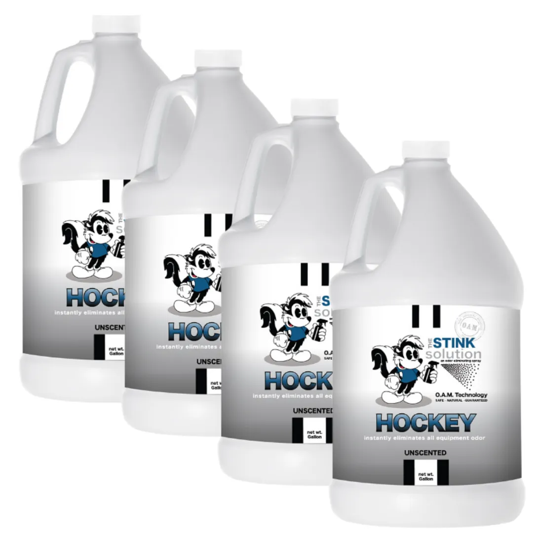 Gallon Refills 4 Pack - Hockey Odor Eliminating Spray