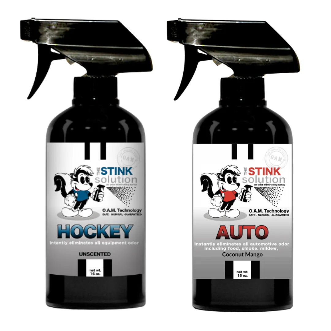 Hockey Double Pack 16 oz. Odor Eliminating Sprays