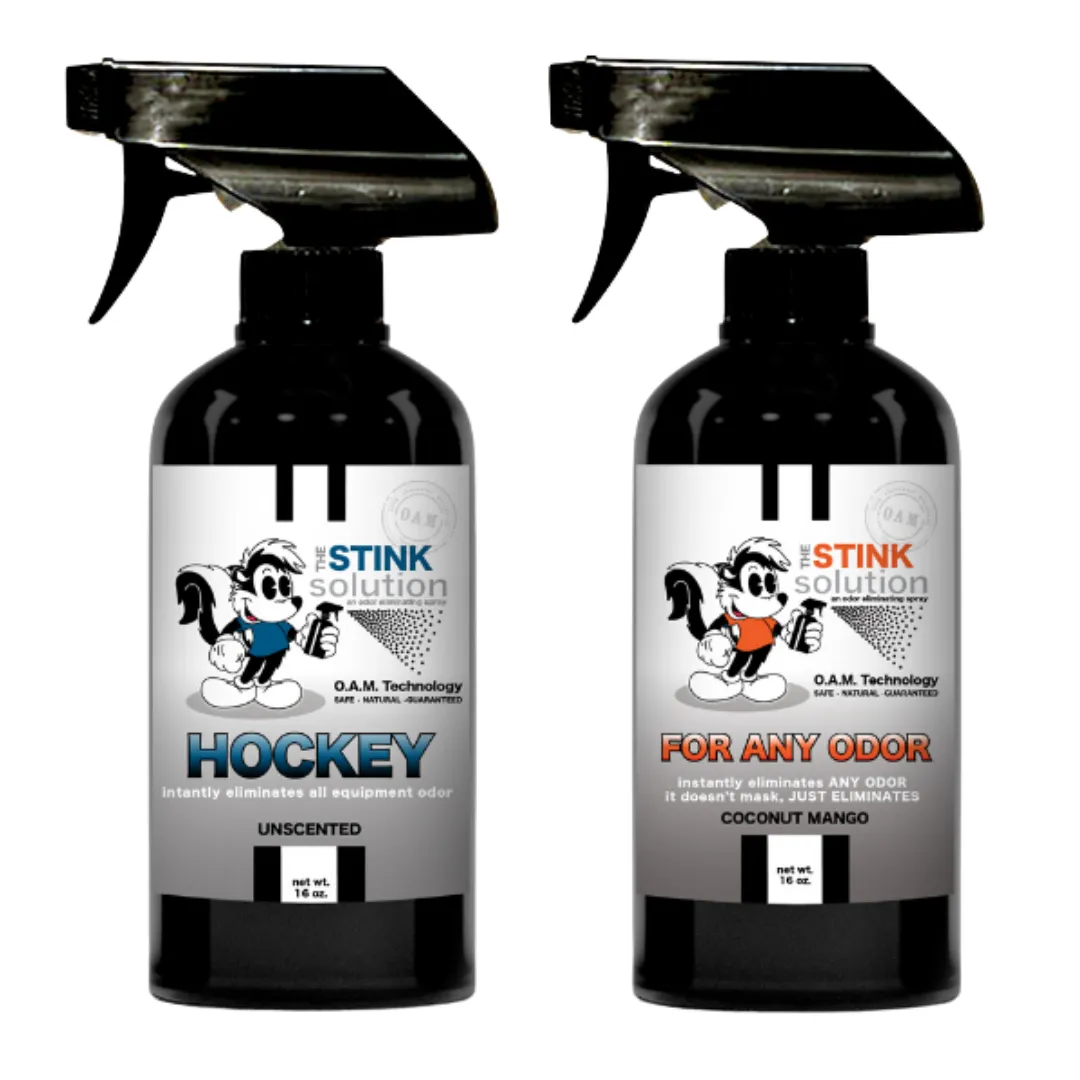 Hockey Double Pack 16 oz. Odor Eliminating Sprays