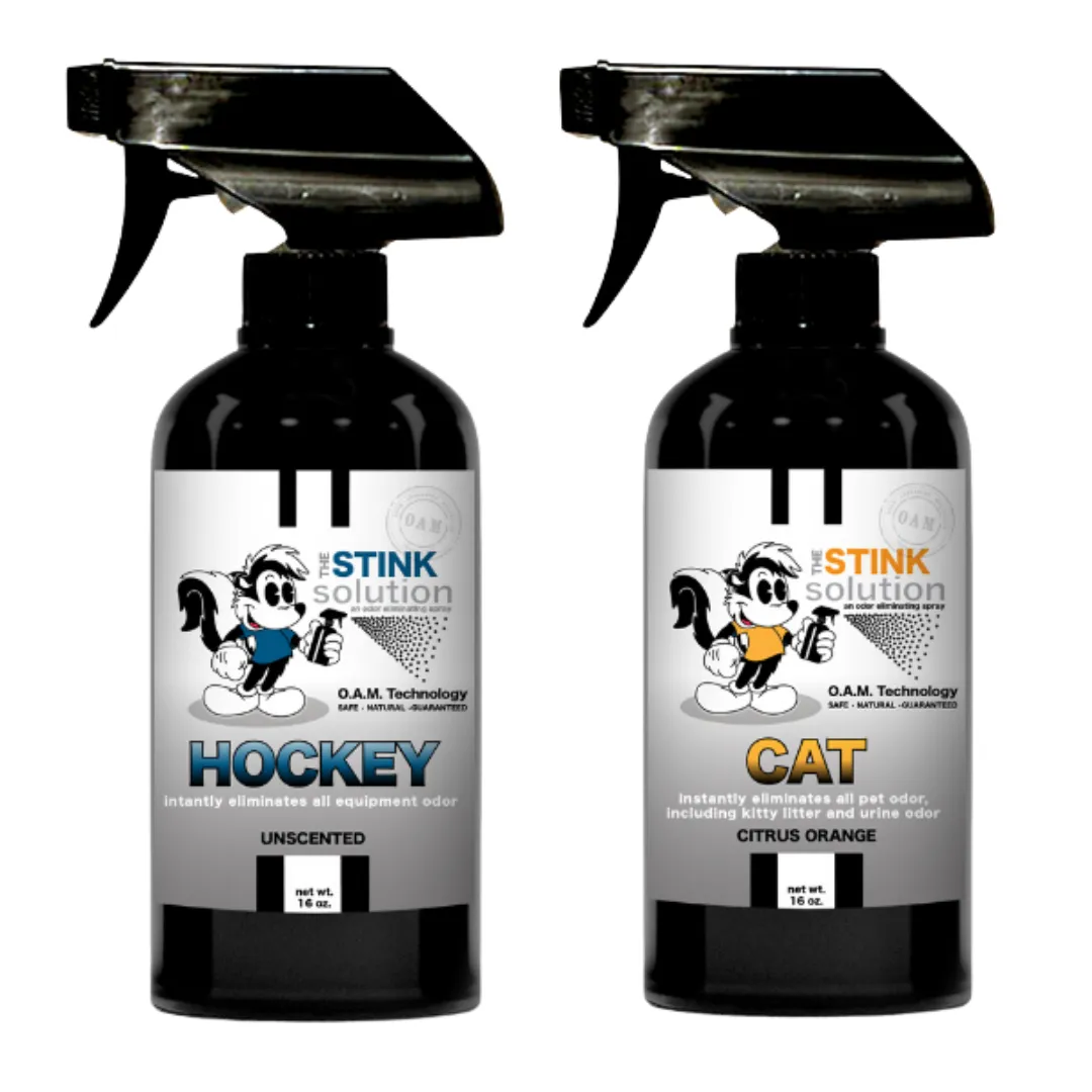 Hockey Double Pack 16 oz. Odor Eliminating Sprays