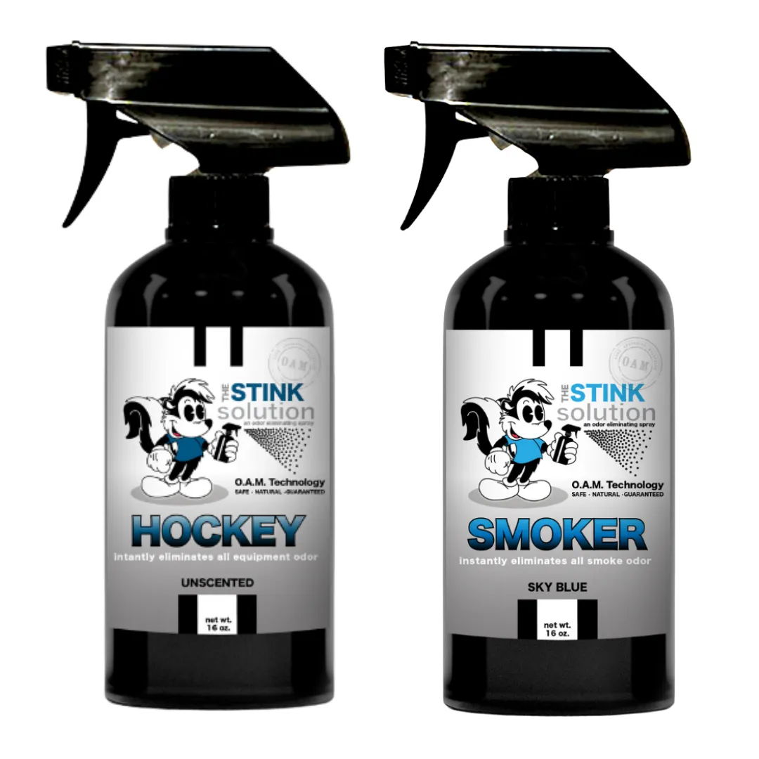 Hockey Double Pack 16 oz. Odor Eliminating Sprays