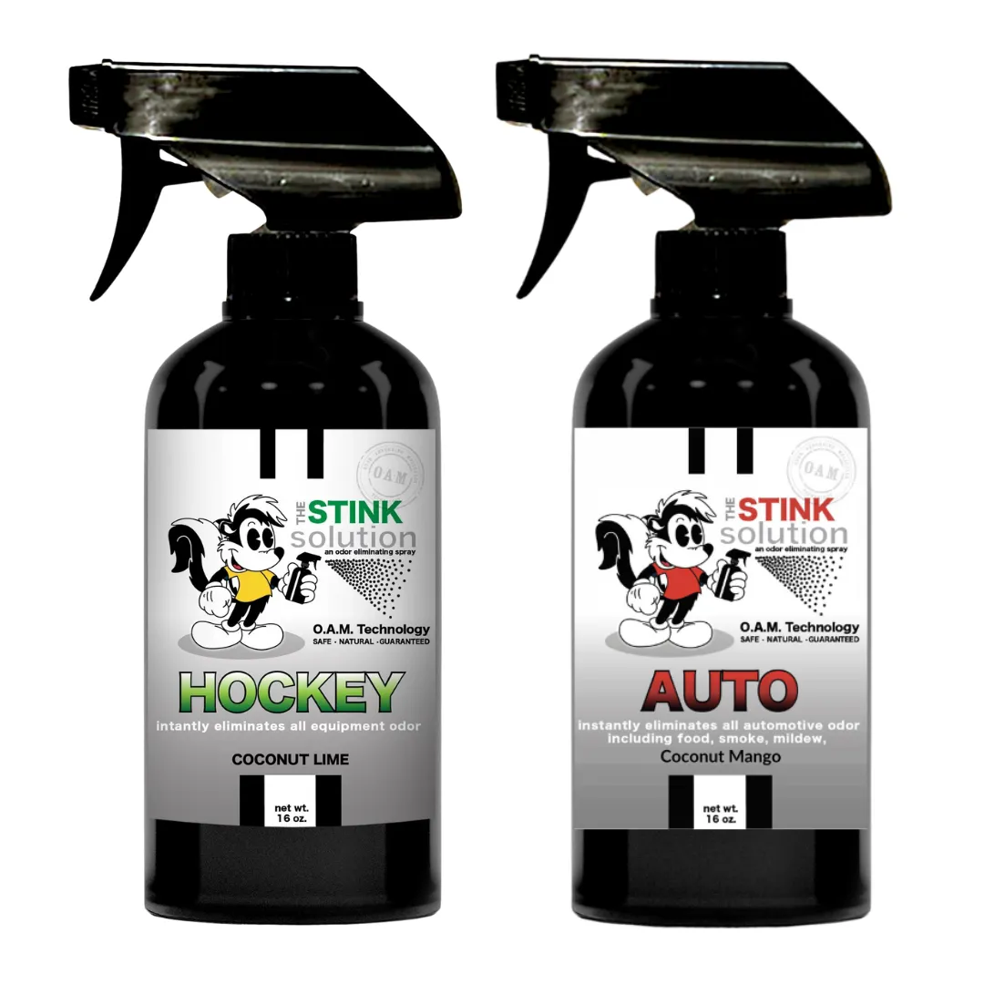 Hockey Double Pack 16 oz. Odor Eliminating Sprays