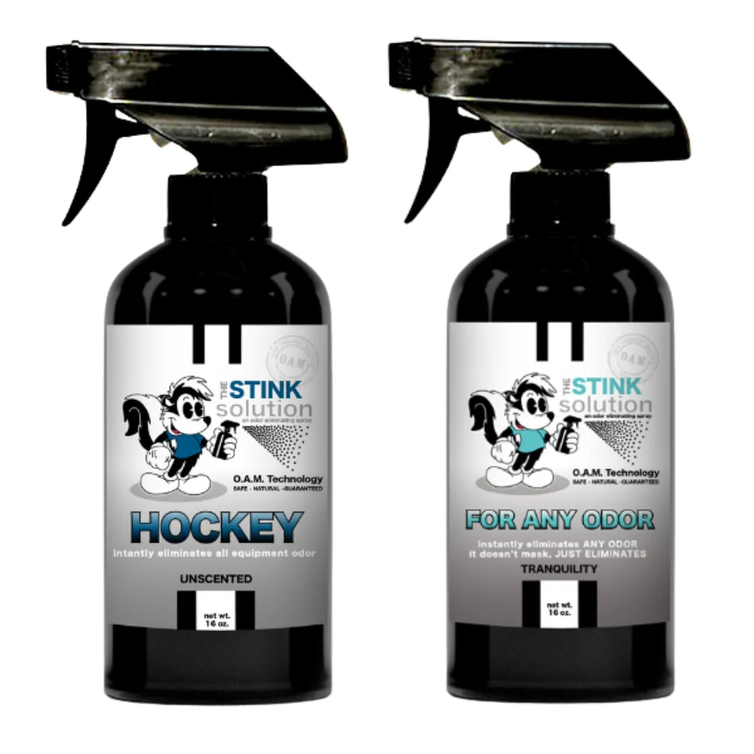 Hockey Double Pack 16 oz. Odor Eliminating Sprays