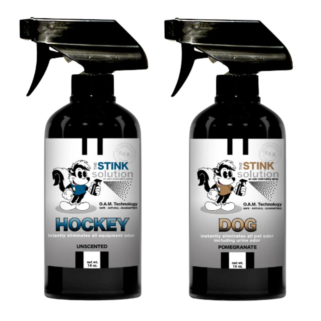 Hockey Double Pack 16 oz. Odor Eliminating Sprays